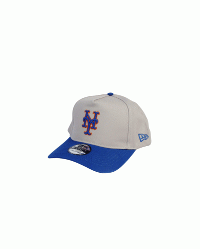 کلاه نیویورک متس طوسی آبی برند نیوارا نما بغل